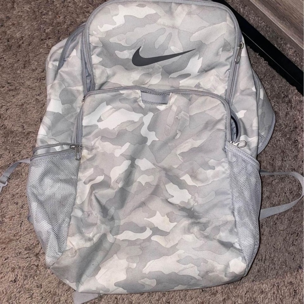 Nike camo backpack